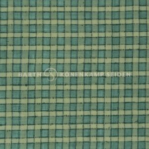 Spun silk small size check #3044