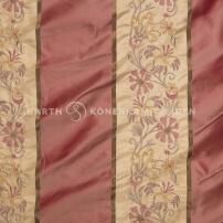 Deco-Silk, striped with embroidery #3825