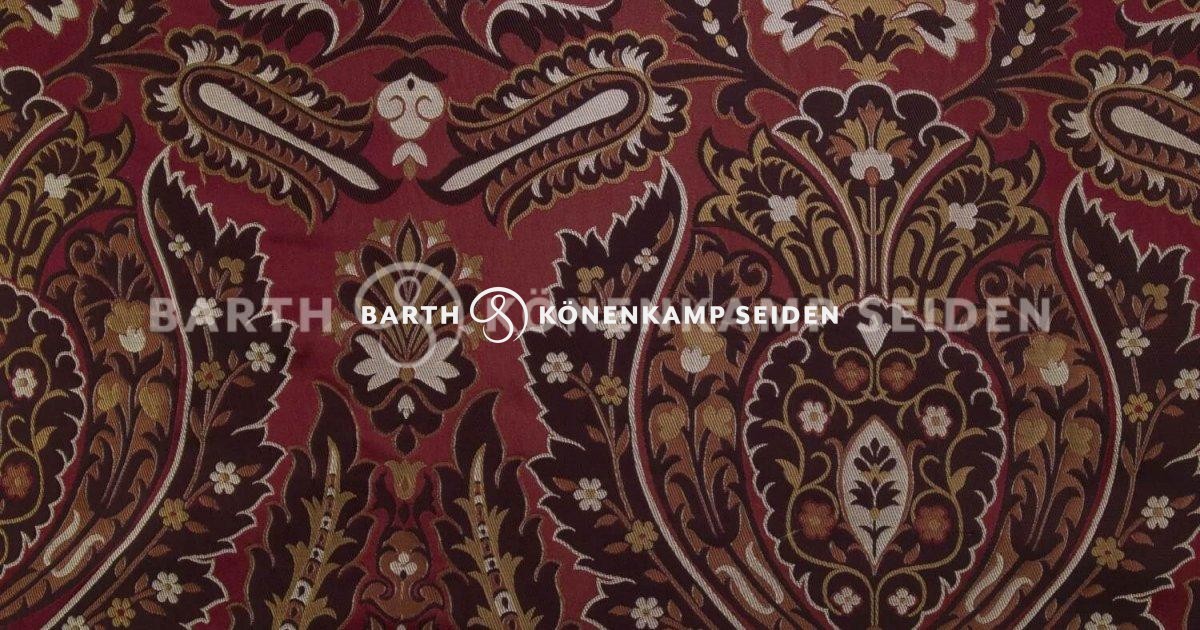 38322 DecoSilk red Barth & Könenkamp Seiden