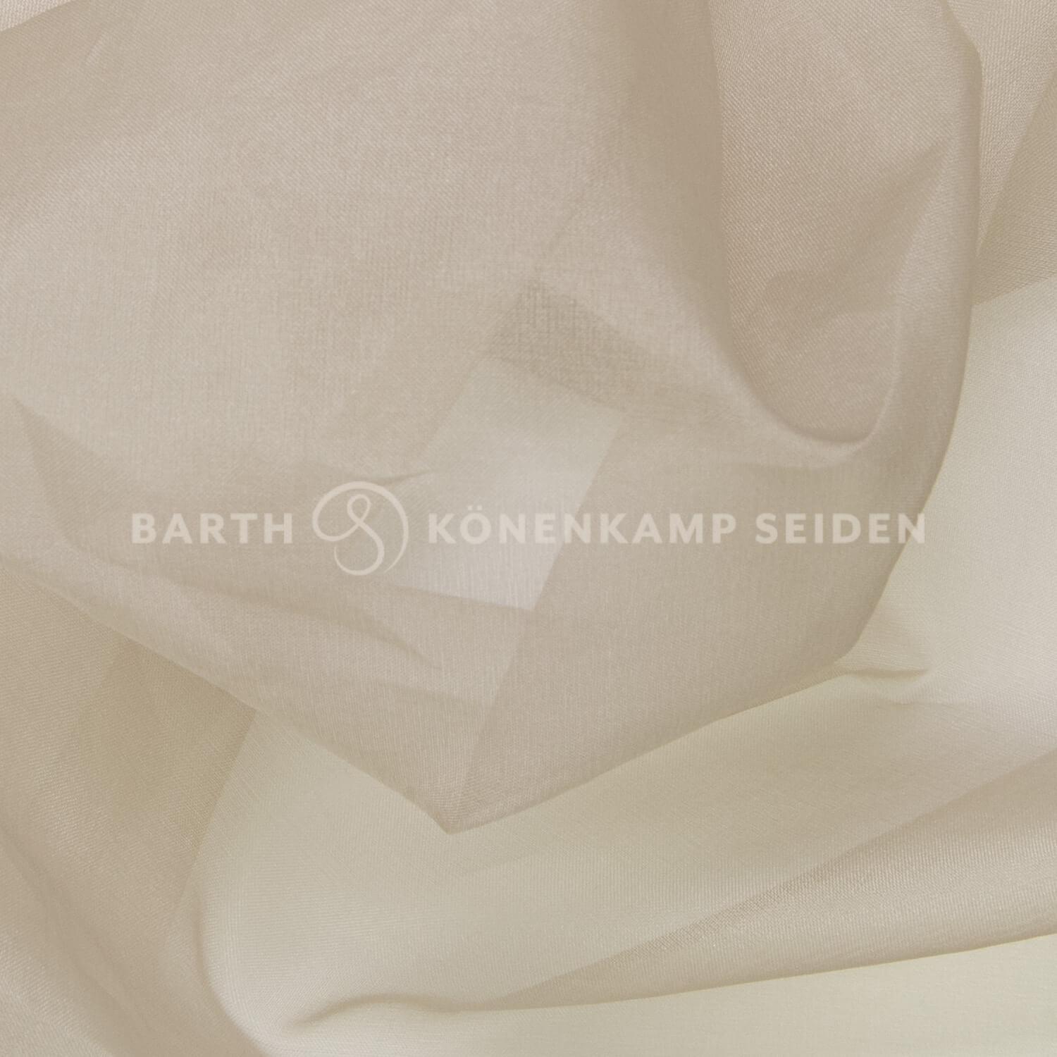 3041-216 Organza silk beige | Barth & Seiden