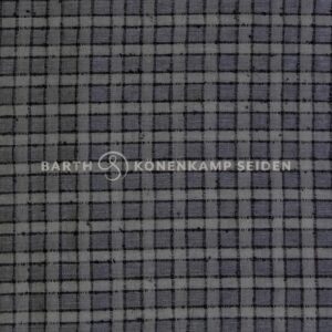 3044-18 Spun Silk kleines Karo schwarz 110g 90cm