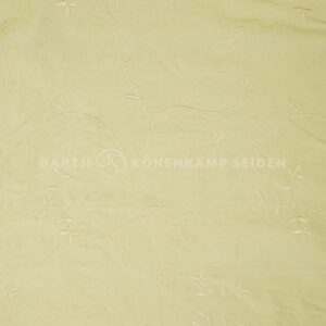 3065M-88 Doupion silk with ornate embroidery yellow 140g 140cm