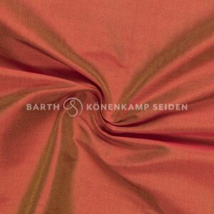 3090-215 Doupion silk plain orange red 115g 137cm
