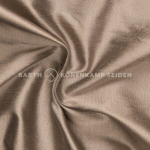 3090-96 Doupion silk plain brown 115g 137cm