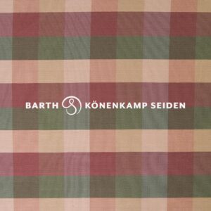 3090B-117 Doupion silk checked multicoloured beige 115g 137cm