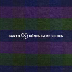 3090B-6 Doupion silk checked purple green 115g 137cm
