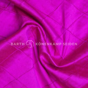 3090R-811 Doupion silk with rhombus pink 120g 120cm