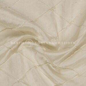 3090R-804 Doupion silk with rhombus white 120g 120cm