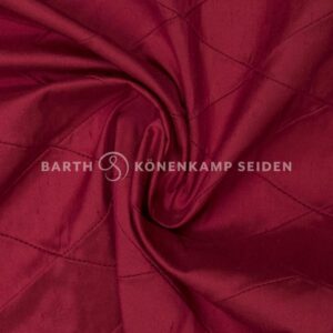 3090R-808 Doupion silk with rhombus red 120g 120cm