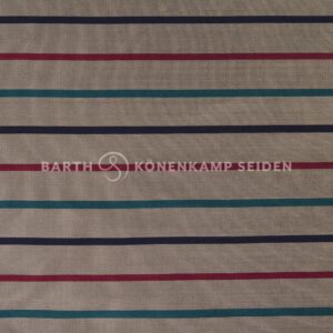 3090ST-567 Doupion silk striped multicoloured gold 115g 137cm