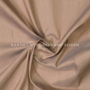 3090-258 Doupion silk plain pink brown 115g 137cm