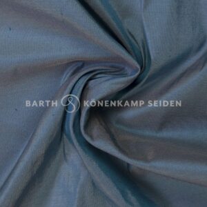 3090-39 Doupion silk plain blue grey 115g 137cm