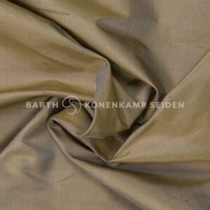 3090-439 Doupion silk plain gold brown 115g 137cm