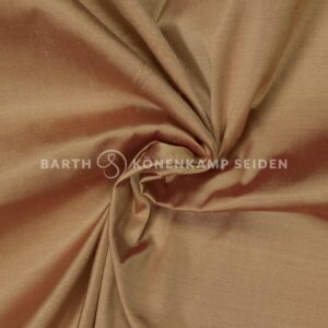 3090-446 Doupion silk plain gold red 115g 137cm