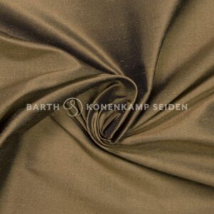 3090-468 Doupion silk plain brown gold 115g 137cm