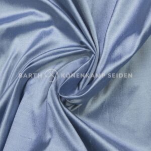 3090-474 Doupion silk plain blue grey 115g 137cm