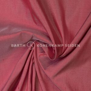 3090-477 Doupion silk plain red silver 115g 137cm