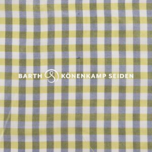 3091C-15 Doupion/Taffeta crystal, checked and striped blue yellow 100g 140cm