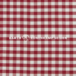 3091C-32 Doupion/Taffeta crystal, checked and striped red white 100g 140cm
