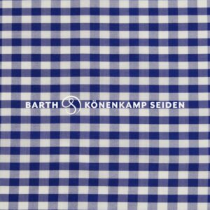 3091C-40 Doupion/Taffeta crystal, checked and striped blue white 100g 140cm