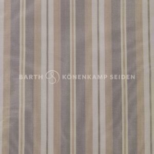 3091S-56 Dupion/Taffeta crystal, wide striped olive beige 100g 140cm