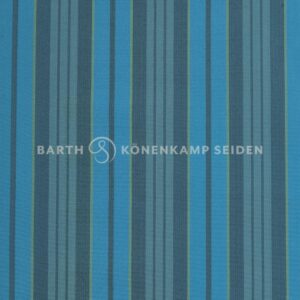 3091S-61 Dupion/Taffeta crystal, wide striped turquoise green 100g 140cm