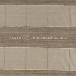 3114 Indian Wild silk, Benares bloc-checks natural brown 140g 122cm
